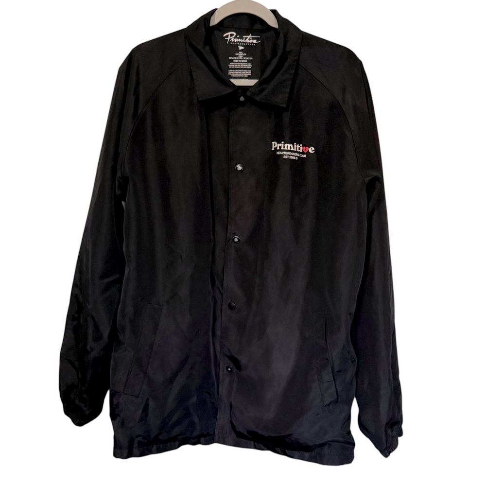 Primitive Skateboarding x Heartbreakers Club Jacket Men Size XL